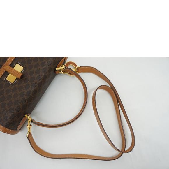 Celine Macadam Pattern 2 Way Shoulder Bag - Picture 4 of 9